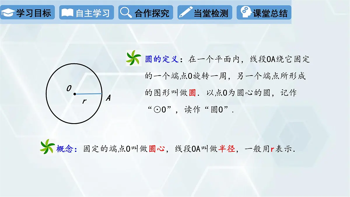 3.1 圆 初中数学北师版九年级下册课件第4页