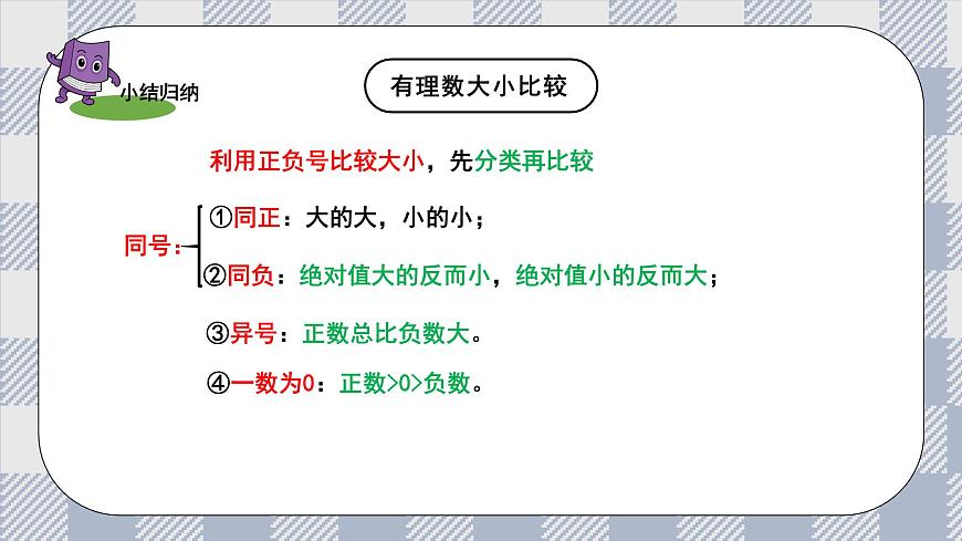 新湘教版初中數(shù)學(xué)七年級上冊1.3《有理數(shù)大小的比較》課件第8頁