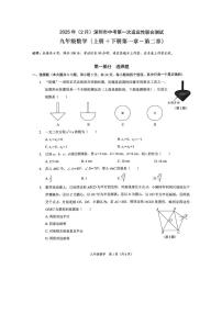 2025年广东省深圳市31校中考一模数学试题+答案