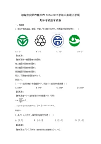 河南省安阳市林州市2024-2025学年八年级(上)期中考试数学试卷（解析版）