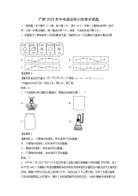 广西2025年中考适应性训练数学试卷(解析版)