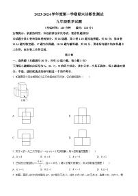 山东省青岛市即墨区2023-2024学年九年级上学期期末数学试题（解析版）