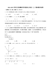 2024-2025学年江西省赣州市兴国县七年级（上）期末数学试卷 (含解析)
