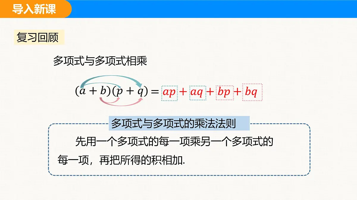 沪科版(2024)七年级数学下册课件 8.3.1 完全平方公式第3页
