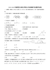 武昌区七校2023-2024学年下学期期中七年级数学试题(word版含答案)
