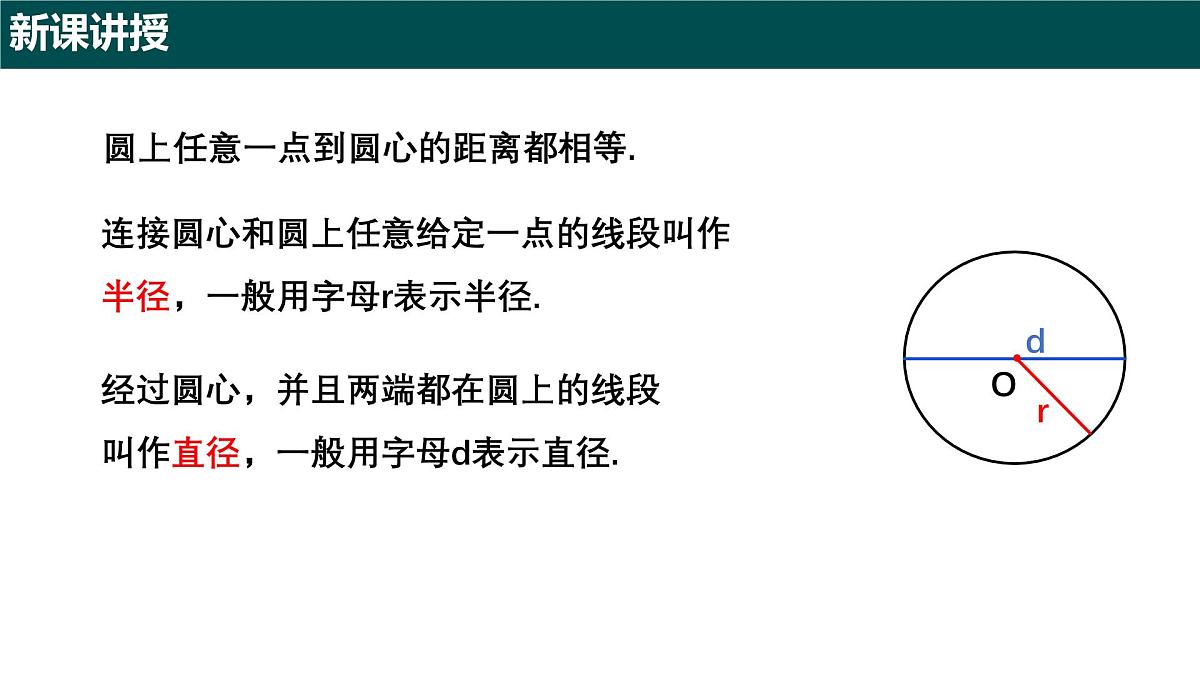 6.1.1圆的周长(第一课时+圆的认识)2025学年六年级数学下册(沪教版2024)课件第7页