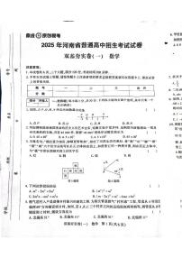 2025年河南省济源沁园中学九年级下学期数学期中试卷