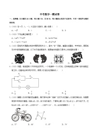2025年广东省清远市清新区中考数学一模试卷附答案