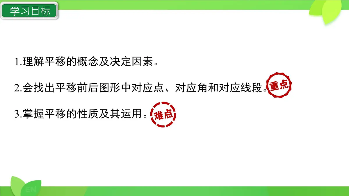 初中 数学 人教版(2024)七年级下册7.4 平移 课件2第2页