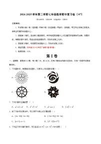 2024-2025学年苏科版（2024）第二学期七年级数学期中复习卷（07）（含答案）