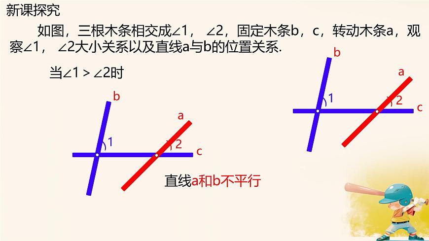2.2 探索直线平行的条件 课件 2024-2025学年北师大版七年级数学下册第6页