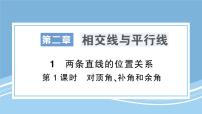 初中數(shù)學(xué)兩條直線的位置關(guān)系圖文ppt課件