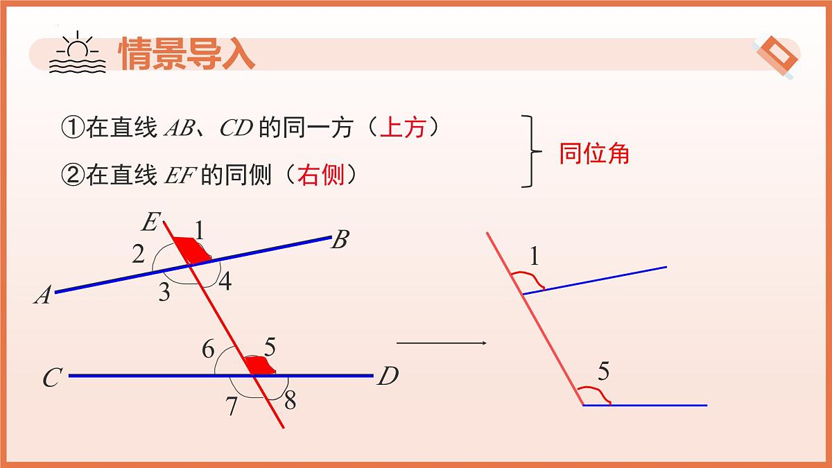 16.2.5平行的性质与判定(第5课时+同旁内角)课件 2025学年七年级数学下册(沪教版2024)第4页