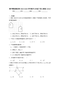 期中模拟测试卷-2024-2025学年数学七年级下册人教版（2024）