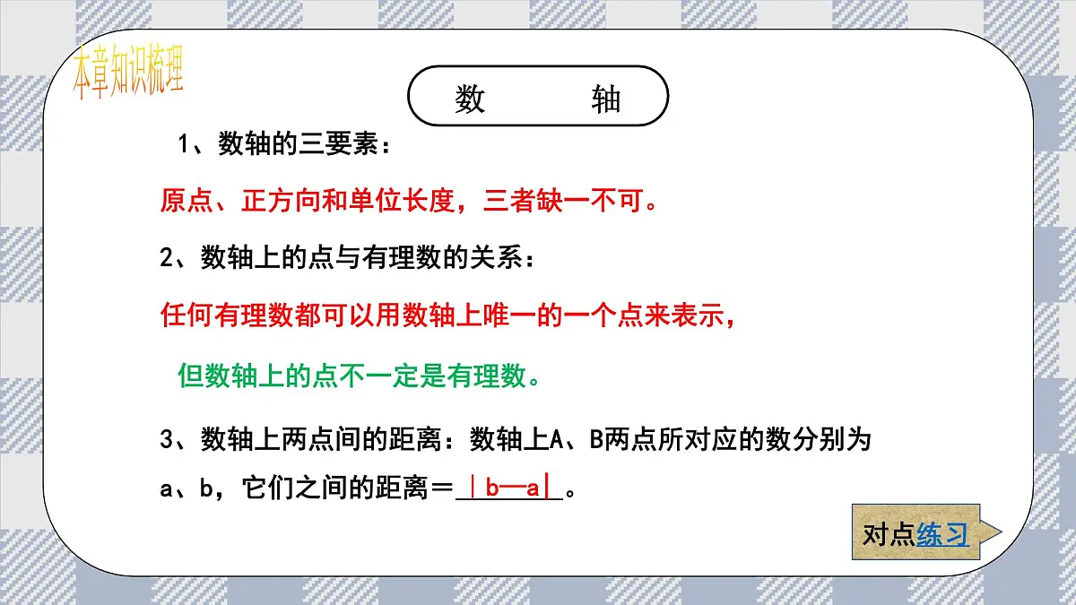 新湘教版初中数学七年级上册1.8.1《有理数》复习与小结课件第5页