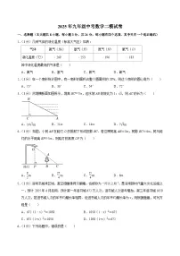 内蒙古通辽市科左中旗九年级 数学2025届中考二模试卷（含解析）