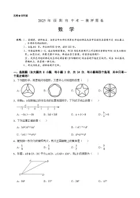 2025年中考数学一模猜题卷（深圳专用）—2025年全国各地市最新中考数学模拟考试（含答案+解析）