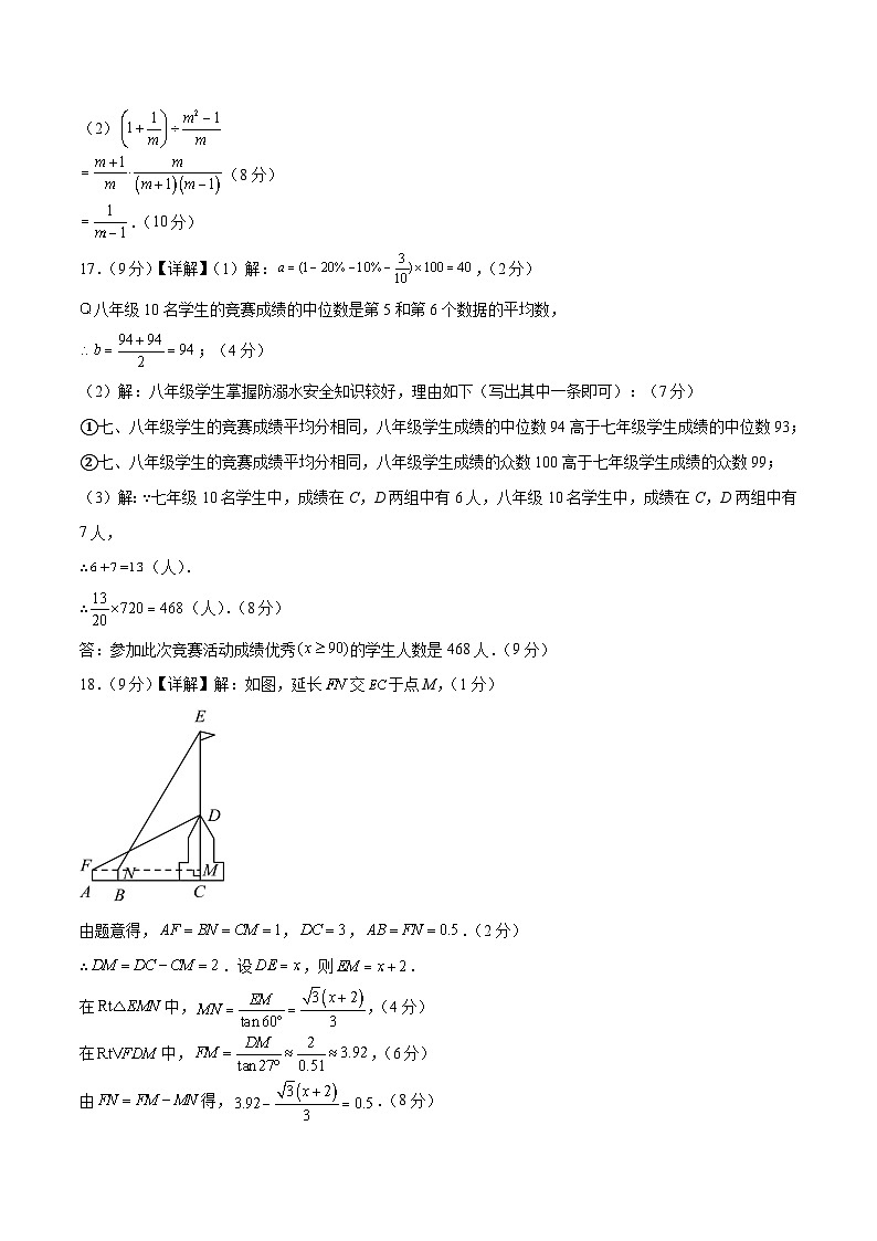 數(shù)學(xué)（河南卷）（參考答案及評(píng)分標(biāo)準(zhǔn)）第2頁(yè)