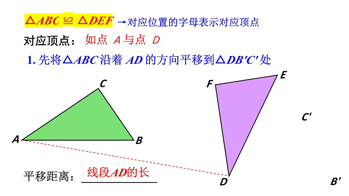 初中数学新华东师大版七年级下册9数学活动 探索全等的图形教学课件2025春第5页