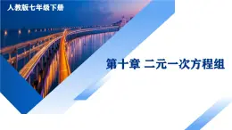 第十章 二元一次方程組（單元復(fù)習(xí)課件）七年級(jí)數(shù)學(xué)下冊(cè)（人教版2024）