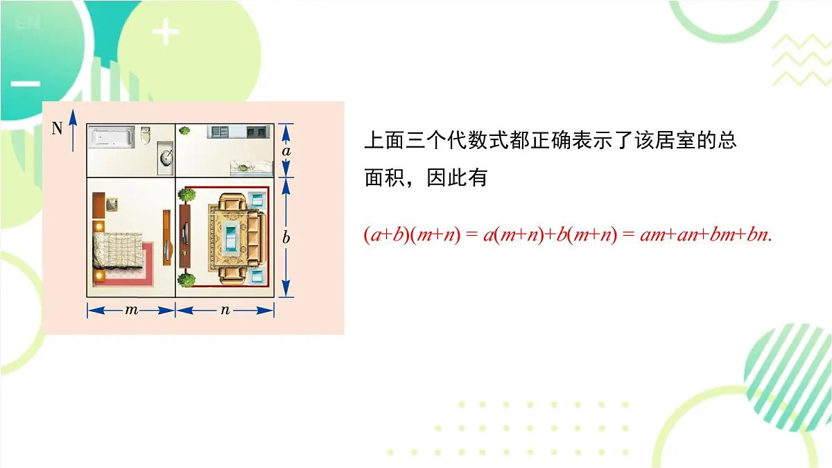 1.2 多项式乘多项式(22页)初中北师大版七年级下册课件第8页