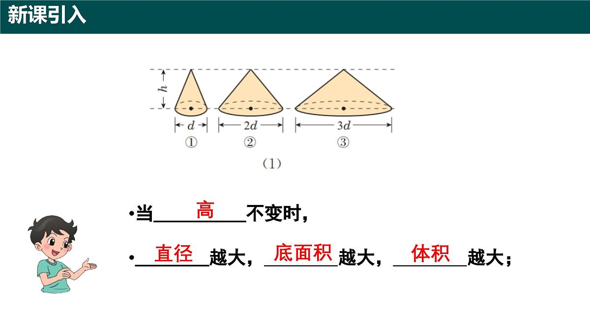 8.2 圆锥及其侧面展开图(第三课时 圆锥的体积)(同步课件)-2024-2025学年六年级数学下册(沪教版五四制2024)第4页