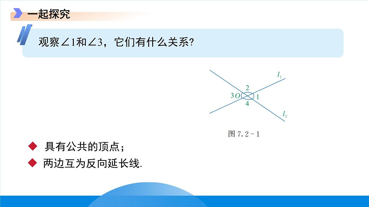 7.2相交线 课件 数学冀教版(2024)七年级下册第5页