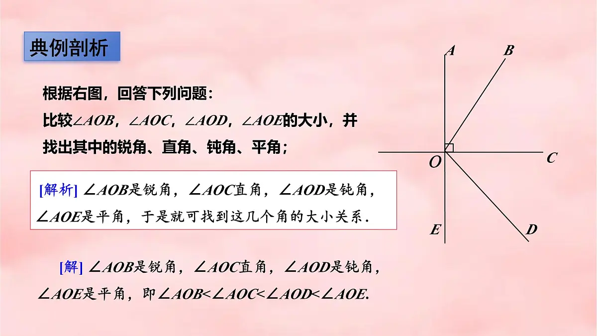 4.2 课时2 角的比较 课件 (5) 数学北师大版(2024)七年级上册第7页