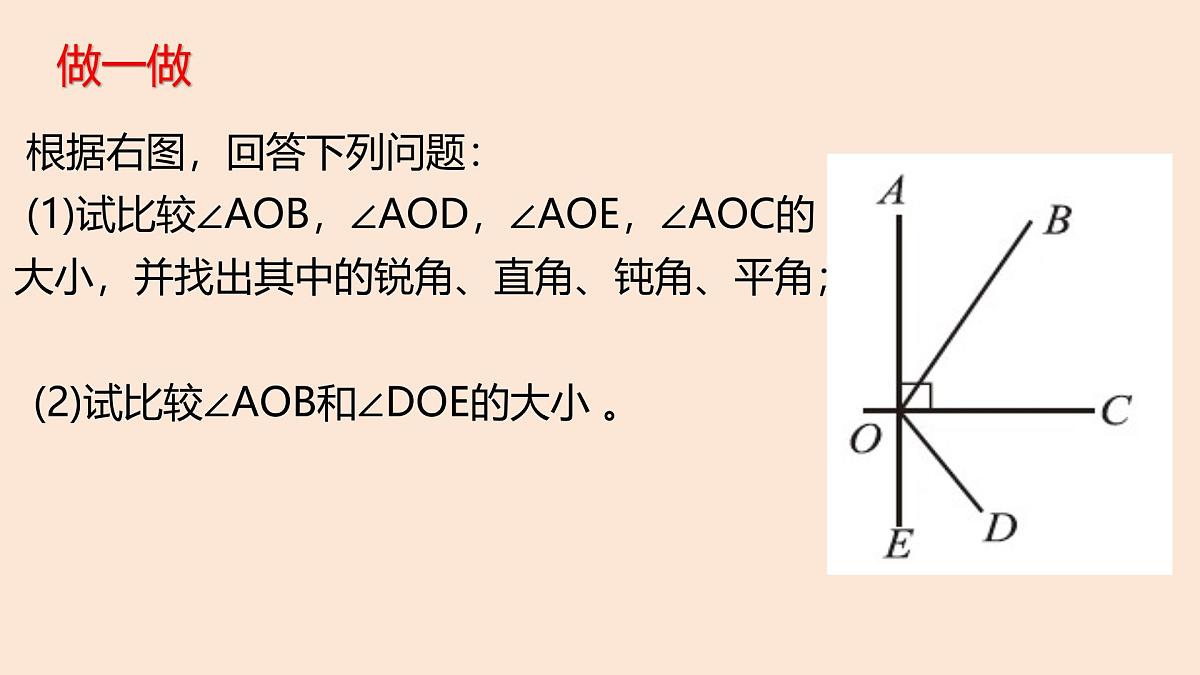 4.2 课时2 角的比较课件 (4) 数学北师大版(2024)七年级上册第6页