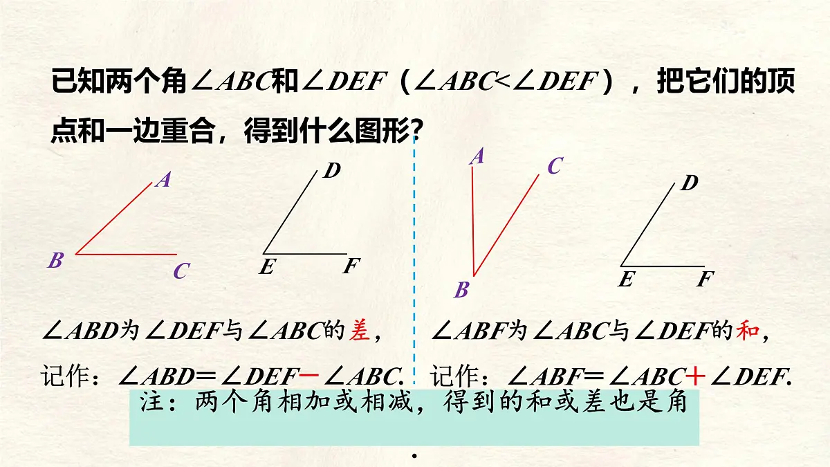 4.2 课时2 角的比较课件 数学北师大版(2024)七年级上册第8页