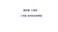 2025决胜中考河南数学一轮复习小专题 常考的全等模型课件