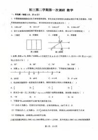 2025北京一七一中初三下学期3月月考数学  试题及答案