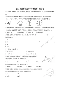 2025年河南师大附中中考数学一模试卷（含答案）