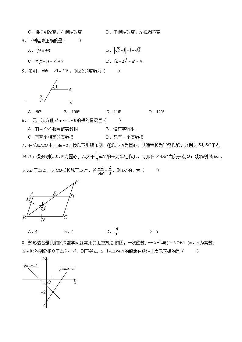 數(shù)學(xué)（河南卷）（考試版）第2頁(yè)