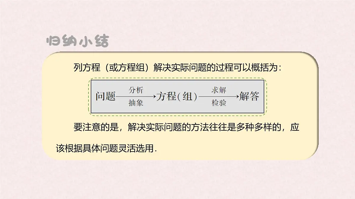 6.2 二元一次方程组的解法 课时3—实际问题 -课件 华东师大版(2024)数学七年级下册第8页