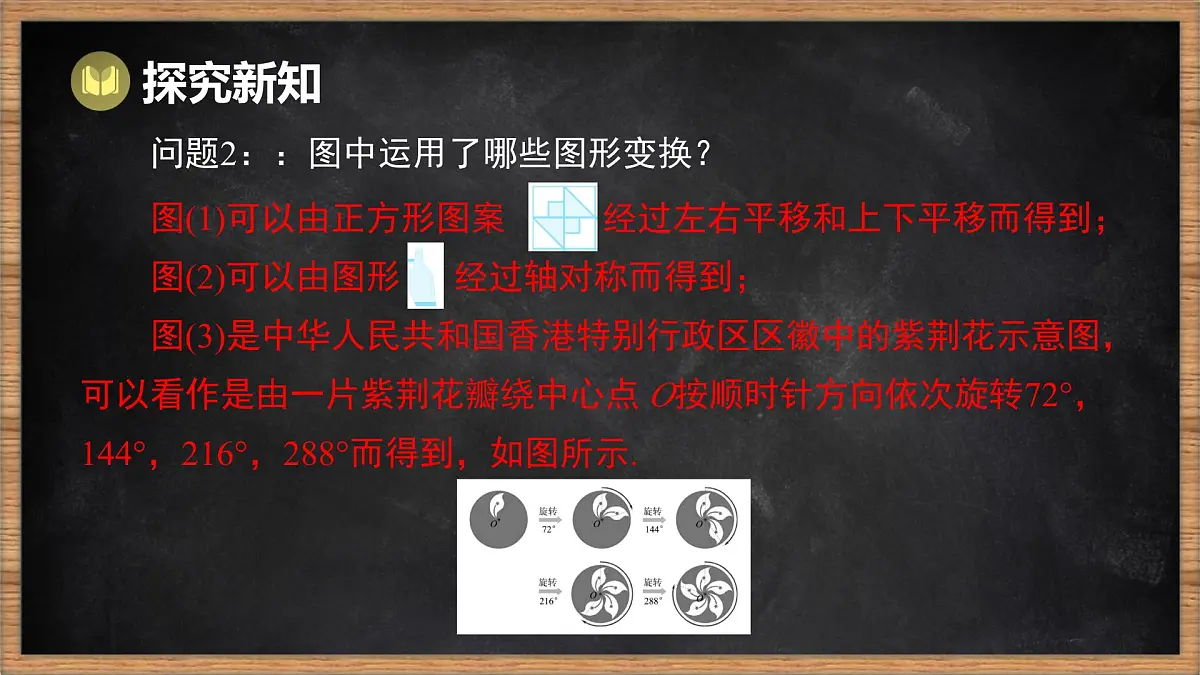 湘教版(2024)数学七年级下册 5.3 平面图形变换的简单应用(课件)第5页