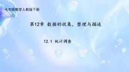12.1 統(tǒng)計(jì)調(diào)查 課件 2024-2025學(xué)年人教版七年級(jí)下冊(cè)數(shù)學(xué)