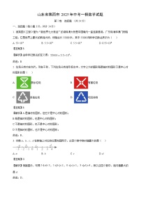 山东省莱西市2025年中考一模数学试题（解析版）