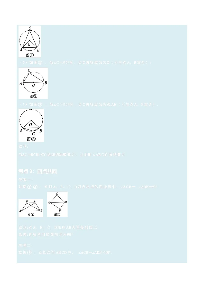 备战2025年中考数学压轴专项(江苏专用)压轴专题07隐圆问题(学生版)第2页
