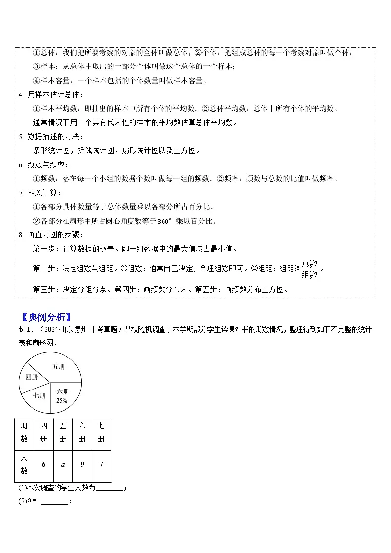 2025中考数学-题型归纳讲练(通用版)热点题型·专题05概率与统计综合(解析版)第2页