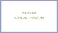 沪科版（2024）七年级下册（2024）平行线的判定背景图ppt课件