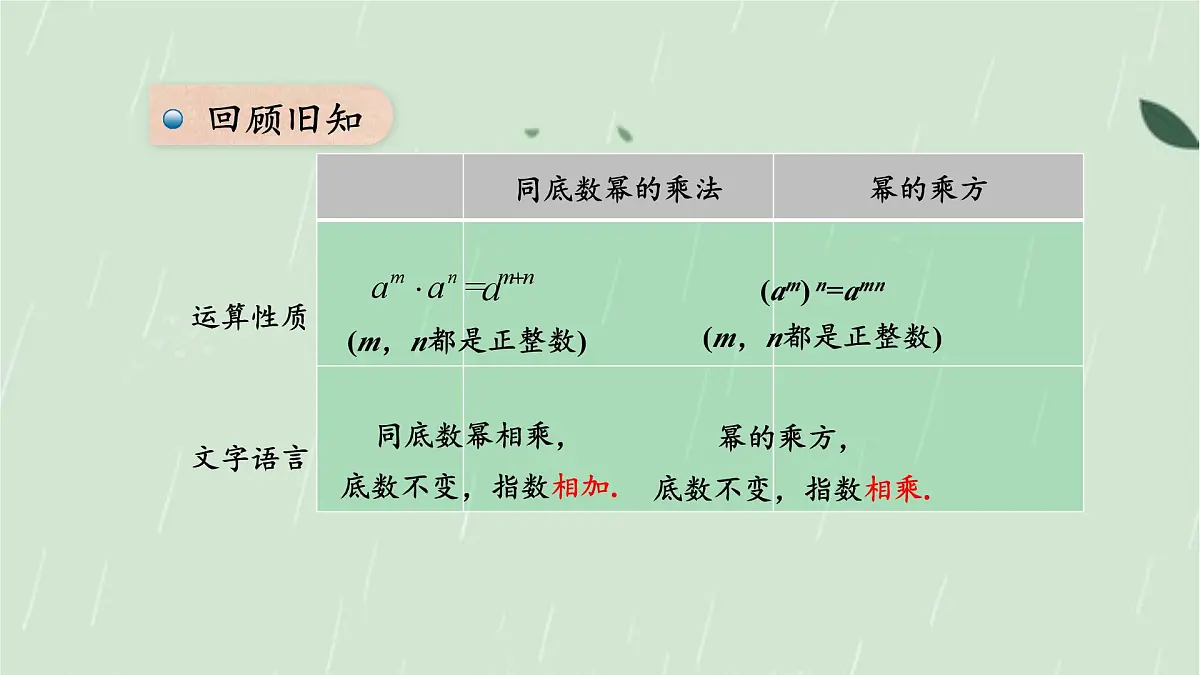 8.1.3同底数幂的除法第1课时课件 沪科版(2024)数学 七年级下册第3页