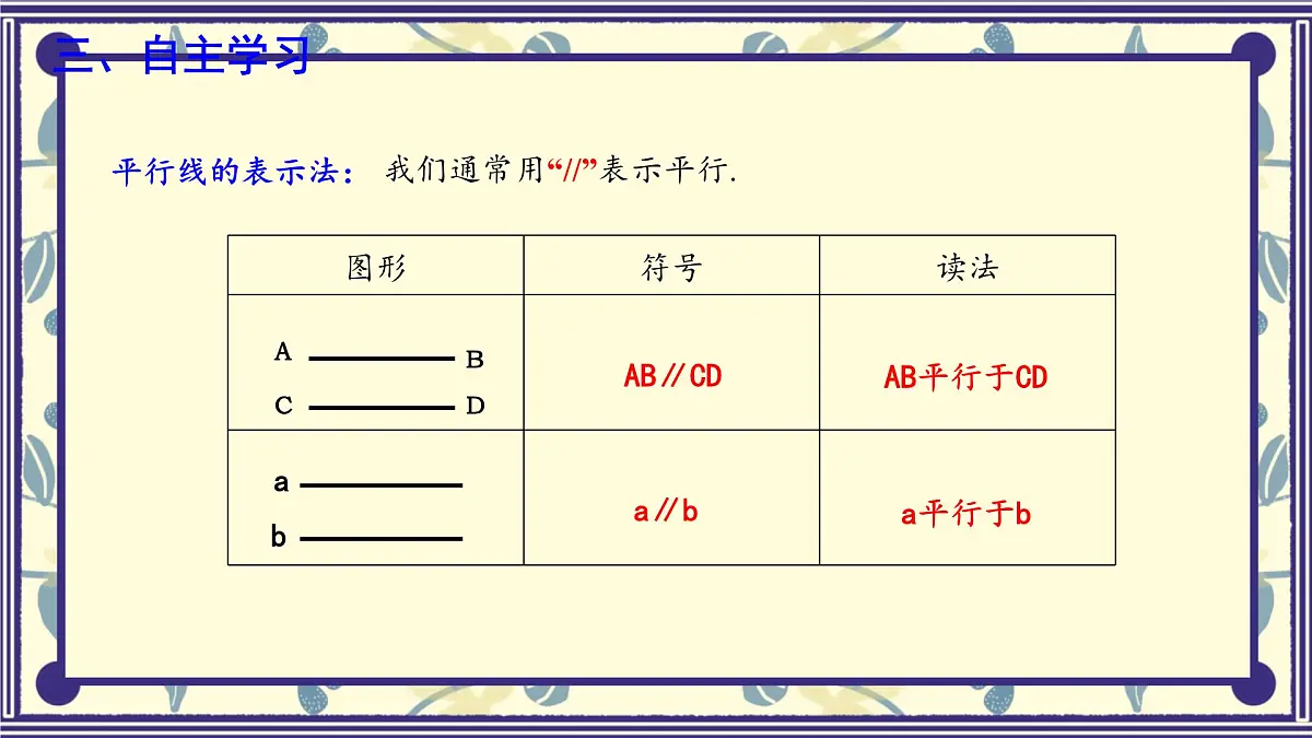 7.3 平行线 课件 冀教版(2024) 数学七年级下册第6页