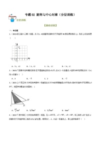 2025年中考数学总复习 专题02 旋转与中心对称（分层训练）(原卷版+解析版）