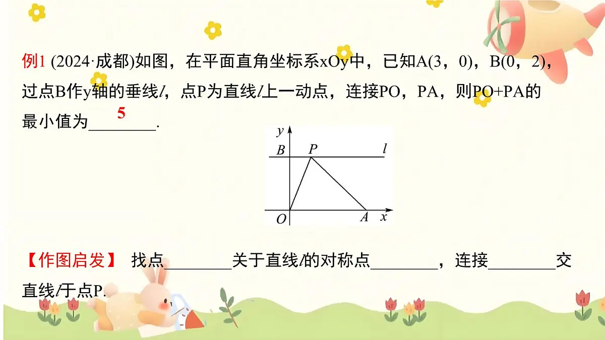 中考数学一轮复习课件:将军饮马最值问题第4页
