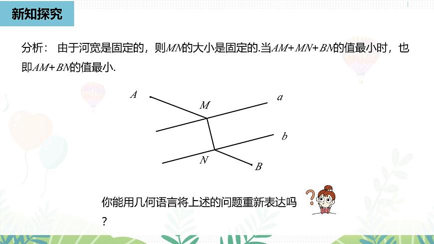 人教版數(shù)學2024八年級上冊 第15章 最短路徑問題課時2 PPT課件第7頁
