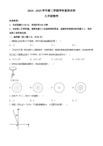 2025年河南省许昌市襄城县中考二模数学试题（原卷版+解析版）（中考模拟）