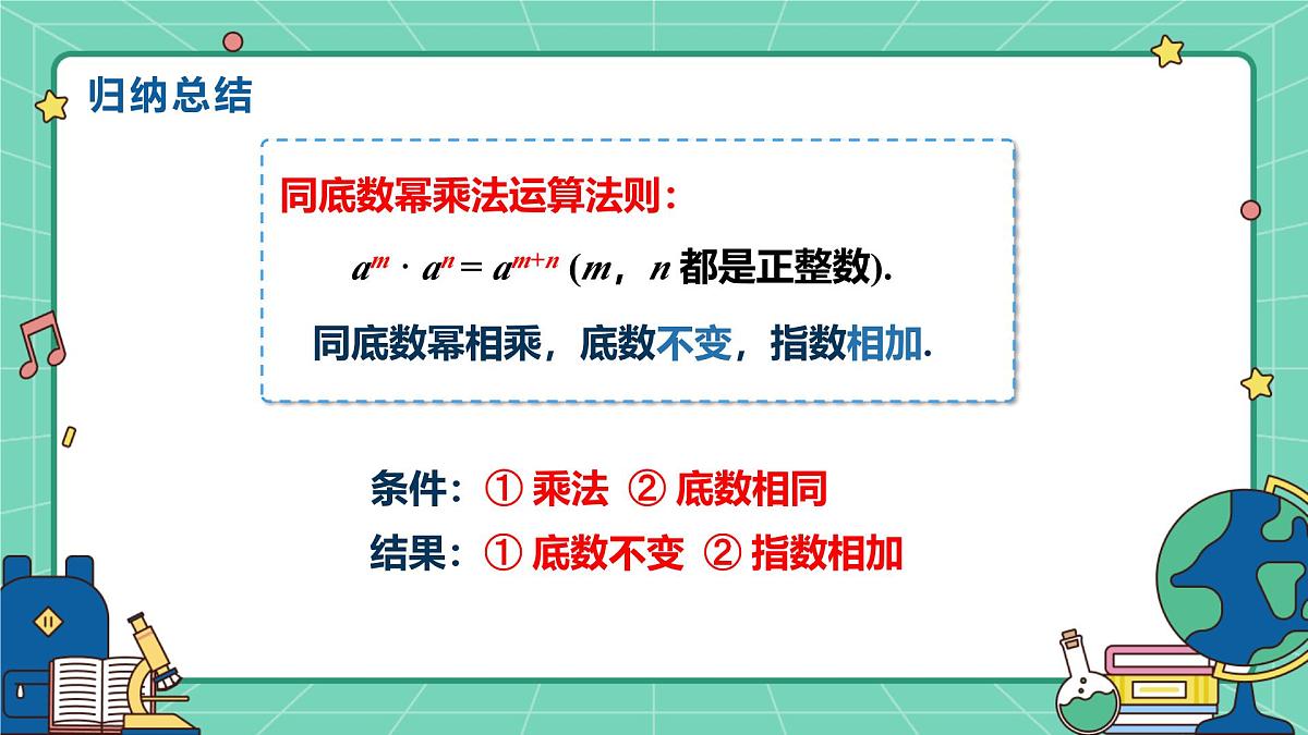 8.1同底数幂的乘法(教学课件)-初中数学冀教版(2024)七年级下册第8页