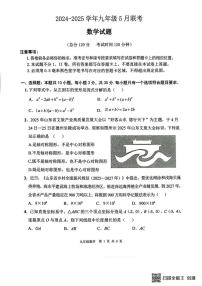 2025年山东省中考数学模拟试题（含答案）