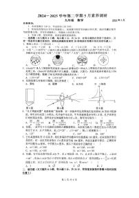 2025年江苏省苏州工业园区星汇学校中考数学二模试卷无答案